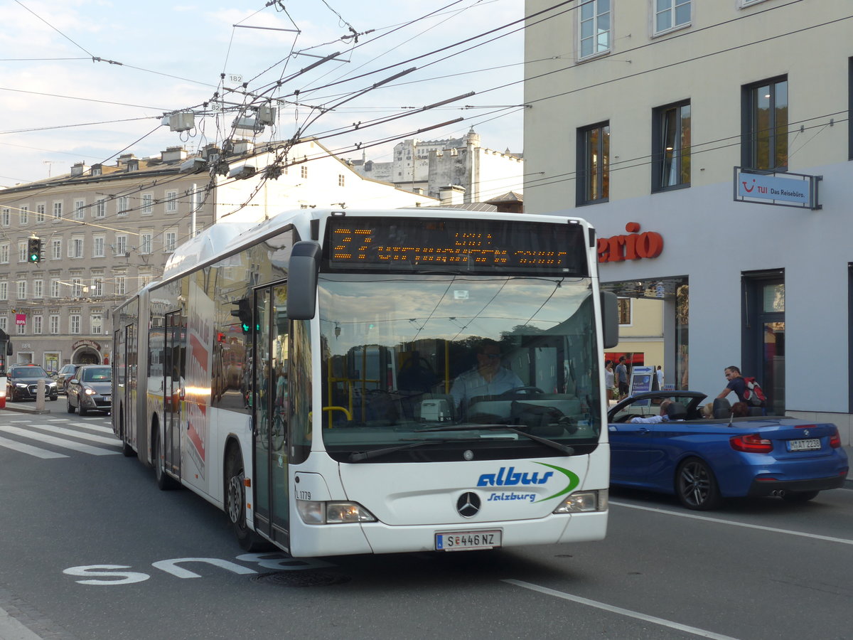 (197'359) - Albus, Salzburg - Nr. L1779/S 446 NZ - Mercedes am 13. September 2018 in Salzburg, Hanuschplatz