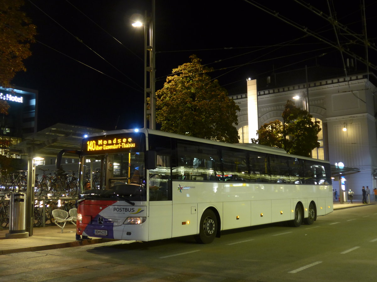 (197'589) - PostBus - BD 14'225 - Mercedes am 14. September 2018 beim Bahnhof Salzburg