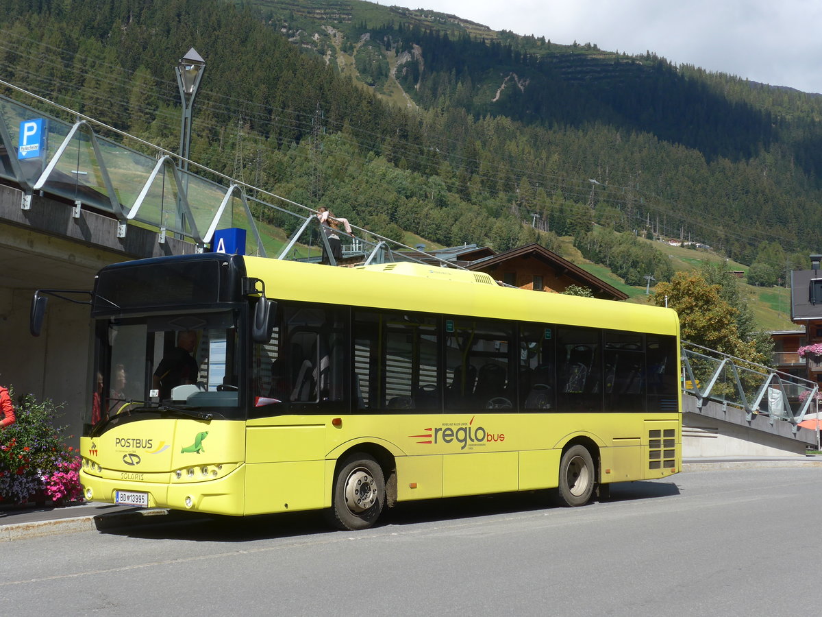 (197'647) - PostBus - BD 13'995 - Solaris am 15. September 2018 in St. Anton, Rendlbahn