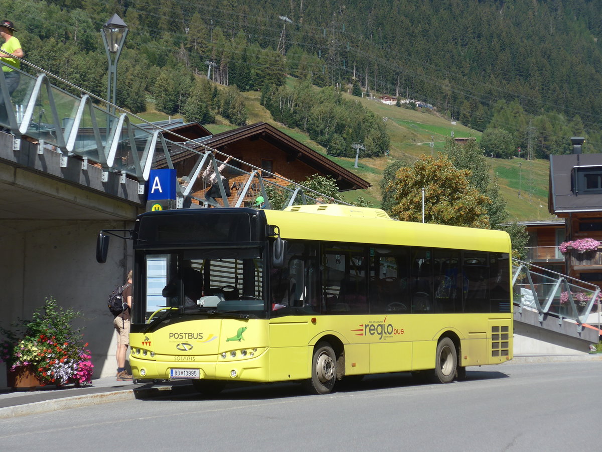 (197'648) - PostBus - BD 13'995 - Solaris am 15. September 2018 in St. Anton, Rendlbahn