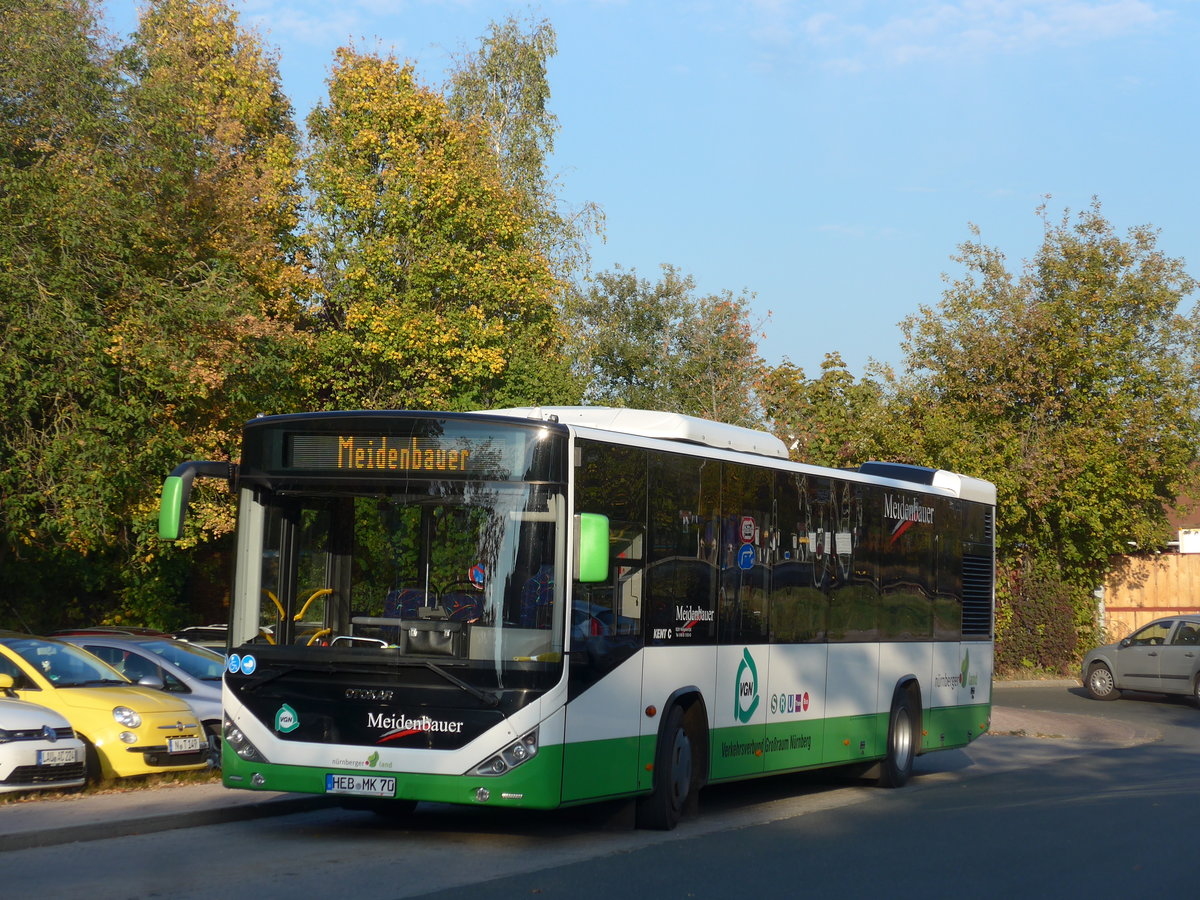 (198'306) - Meidenbauer, Knigstein - HEB-MK 70 - Otokar am 16. Oktober 2018 beim Bahnhof Altdorf 