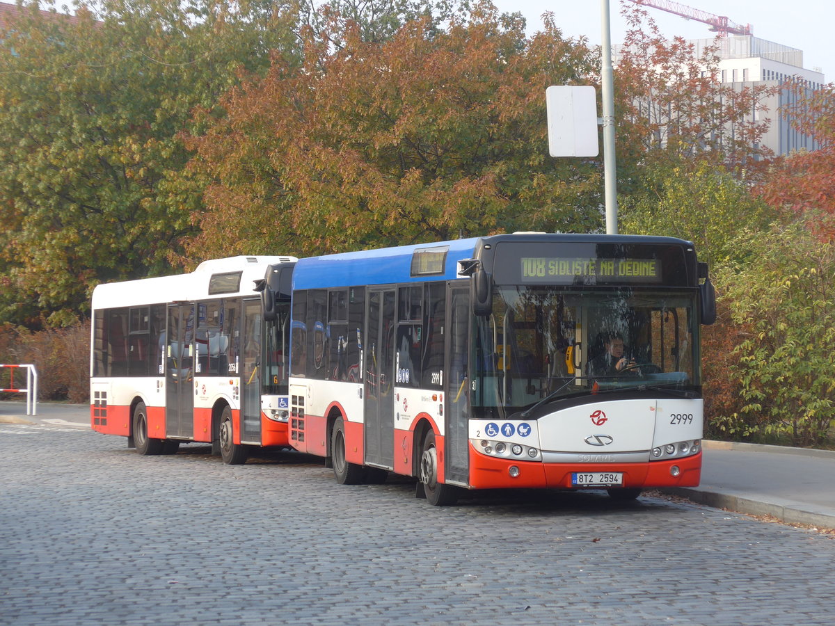 (198'477) - DPP Praha - Nr. 2999/8T2 2594 - Solaris am 19. Oktober 2018 in Praha, Dejvick