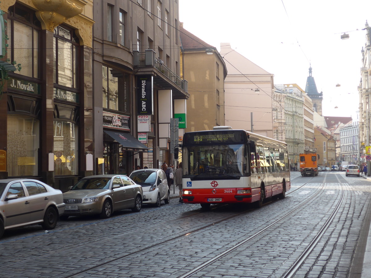 (198'863) - DPP Praha - Nr. 3464/4A2 2897 - Irisbus-Karosa am 20. Oktober 2018 in Praha, Vclavsk Nmest