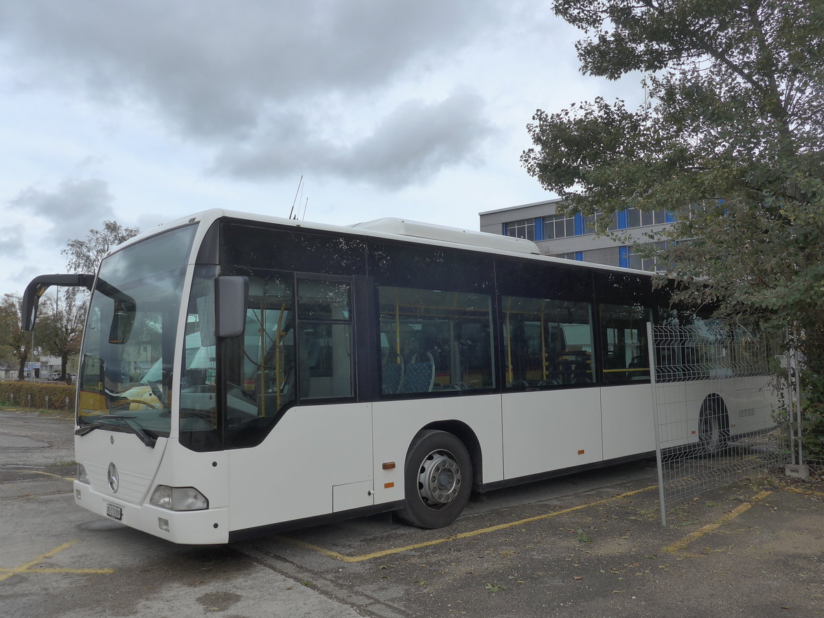 (199'016) - Interbus, Yverdon - Nr. 68/VD 570'809 - Mercedes (ex AFA Adelboden Nr. 93; ex AFA Adelboden Nr. 5) am 28. Oktober 2018 in Yverdon, Postgarage (Einsatz PostAuto)