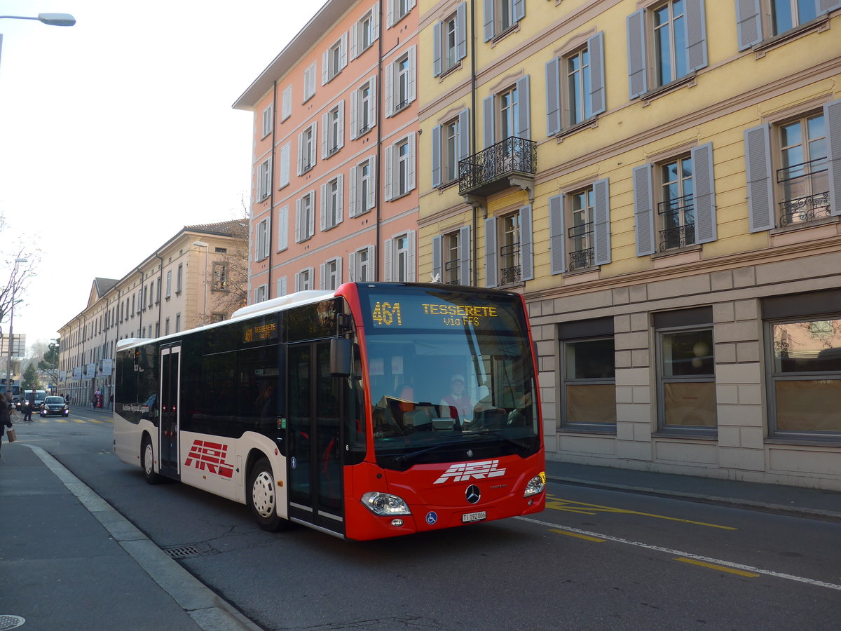(199'694) - ARL Viganello - Nr. 6/TI 192'006 - Mercedes am 7. Dezember 2018 in Lugano, Centro