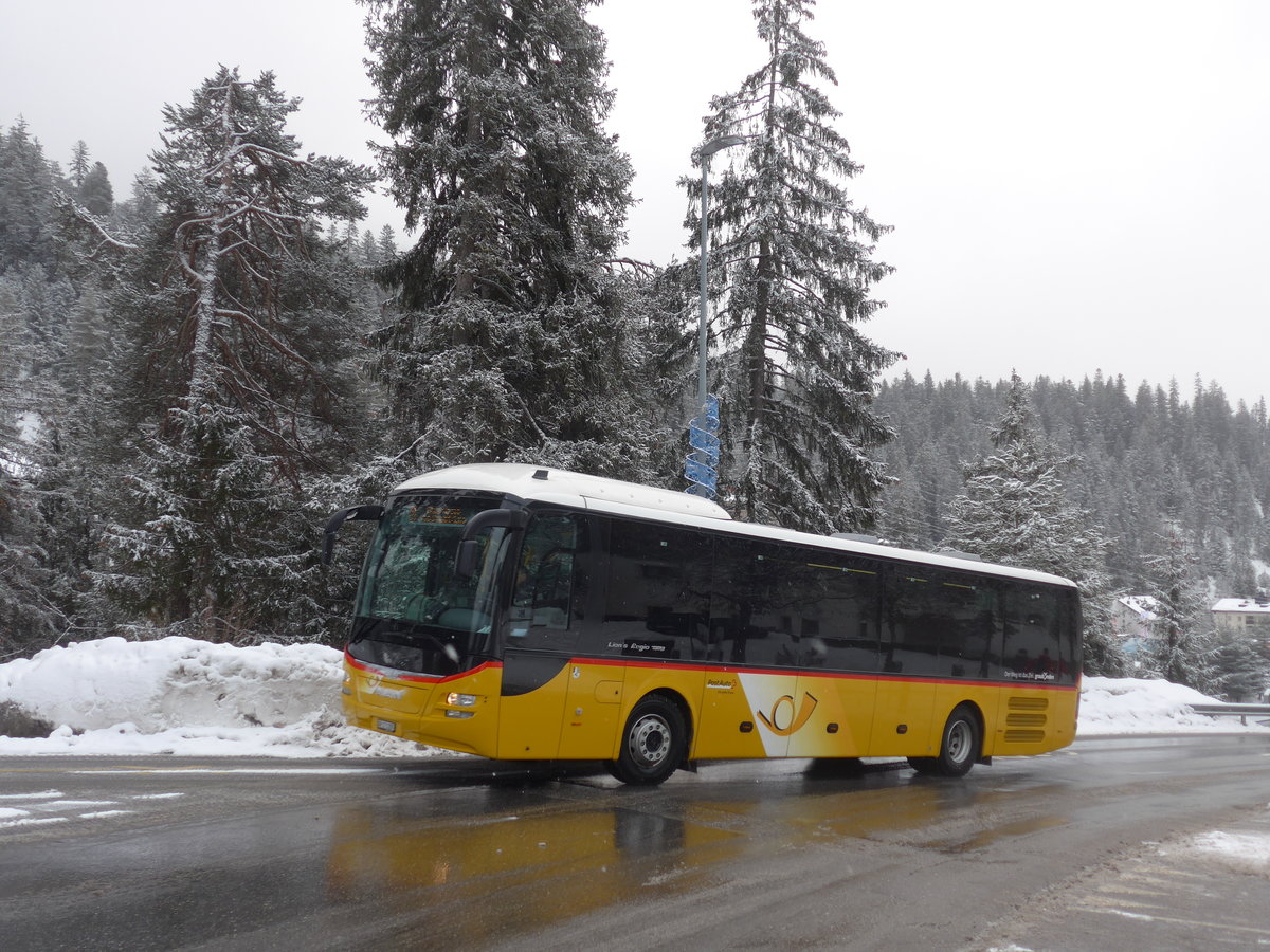(200'567) - PostAuto Graubnden - GR 173'205 - MAN am 2. Januar 2019 in Laax, Brgbahnen