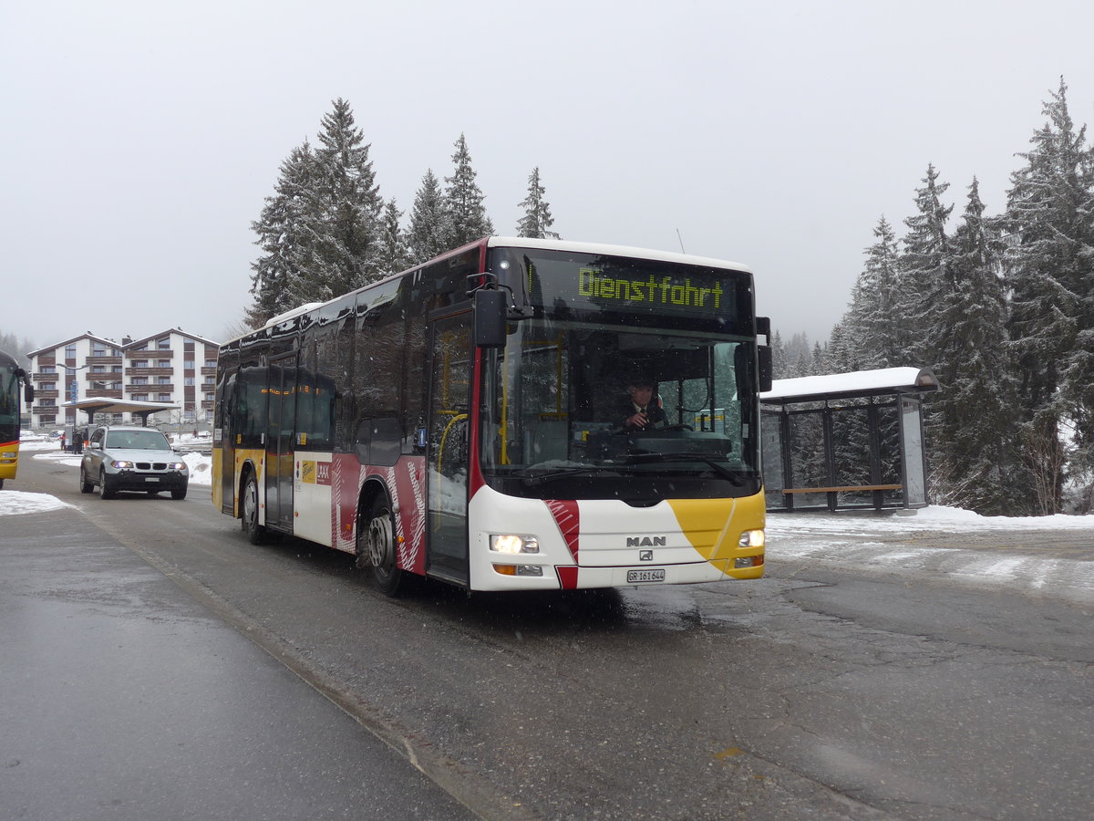 (200'569) - Stuppan, Flims - GR 161'644 - MAN/Gppel am 2. Januar 2019 in Laax, Bergbahnen