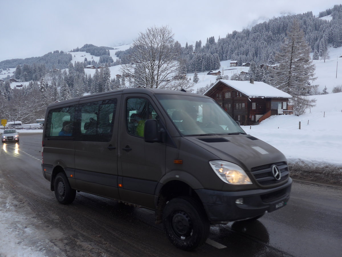 (200'777) - Schweizer Armee - M+49'167 - Mercedes am 12. Januar 2019 in Adelboden, Oey