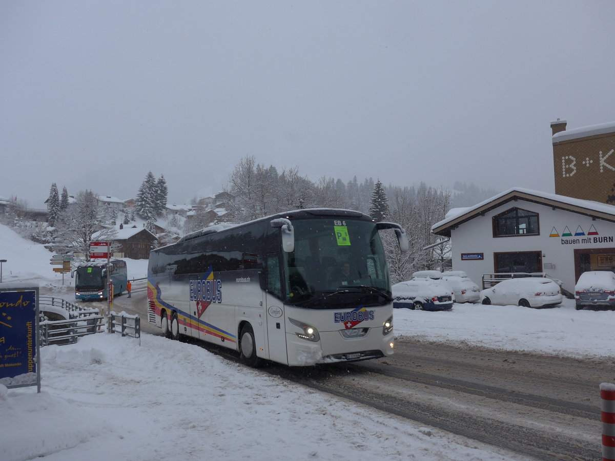(201'066) - Eurobus, Bern - Nr. 6/BE 379'906 - VDL am 13. Januar 2019 in Adelboden, Oey