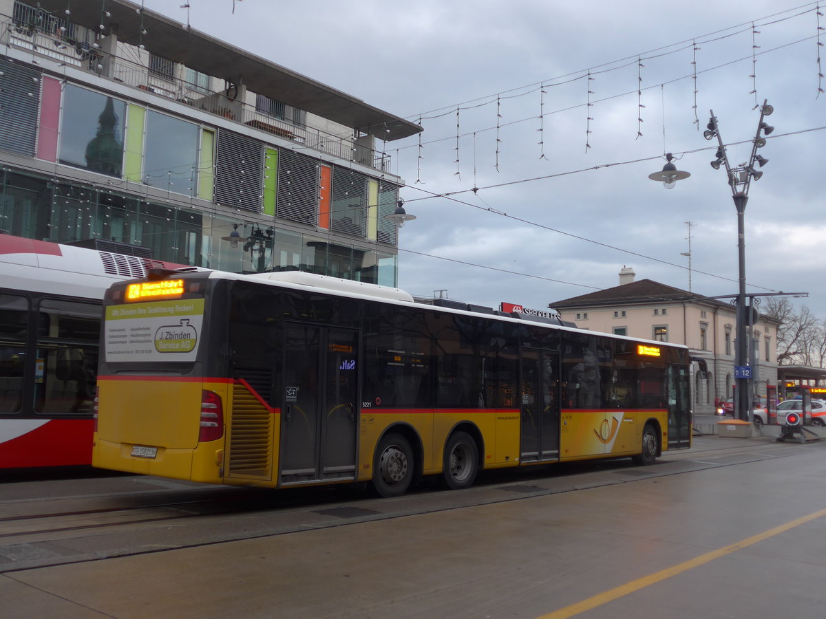 (201'200) - PostAuto Ostschweiz - TG 158'213 - Mercedes (ex Nr. 1) am 17. Januar 2019 beim Bahnhof Frauenfeld