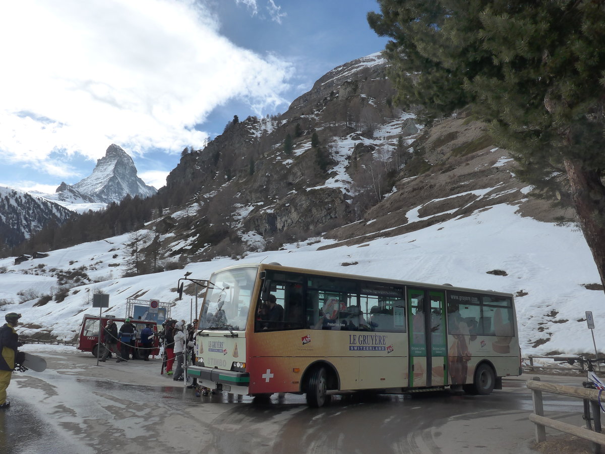 (201'873) - OBZ Zermatt - Nr. 9/VS 143'405 - Stimbo am 3. Mrz 2019 in Zermatt, Matterhorn glacier paradise