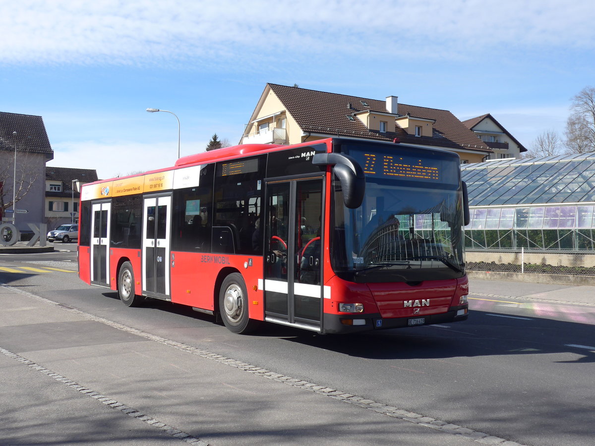 (202'331) - Bernmobil, Bern - Nr. 419/BE 716'419 - MAN am 12. Mrz 2019 in Kniz, Weiermatt
