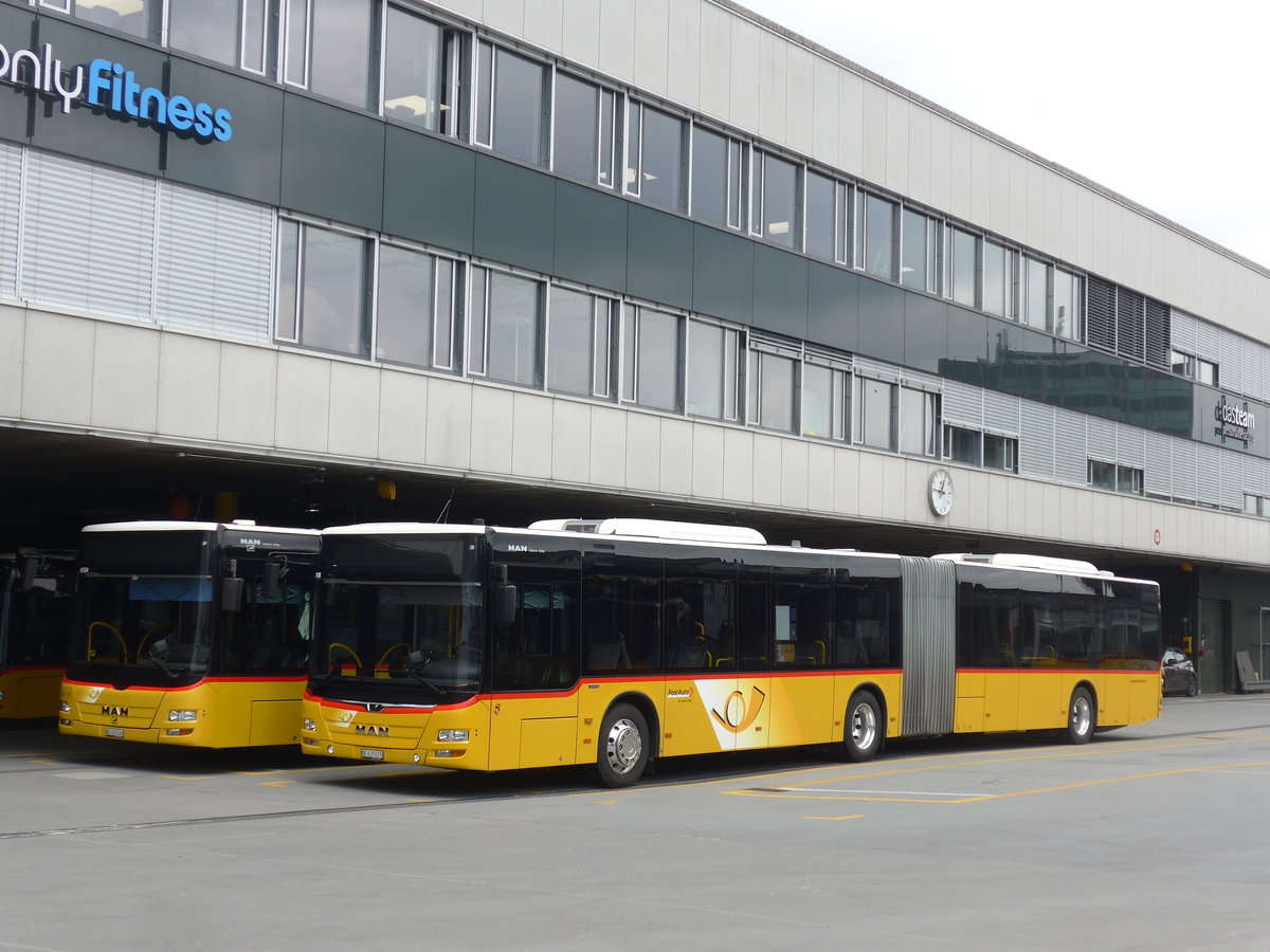 (203'660) - PostAuto Bern - Nr. 670/BE 637'670 - MAN am 14. April 2019 in Bern, Postautostation