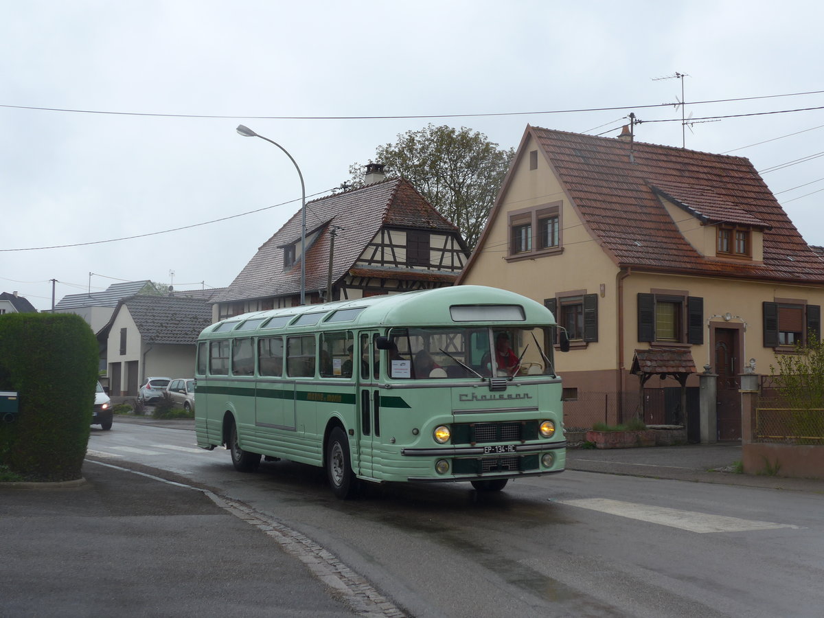 (204'239) - Marne et Morin (AAF) - EP 134 RC - Chausson am 27. April 2019 in Stundwiller, Rue Principale