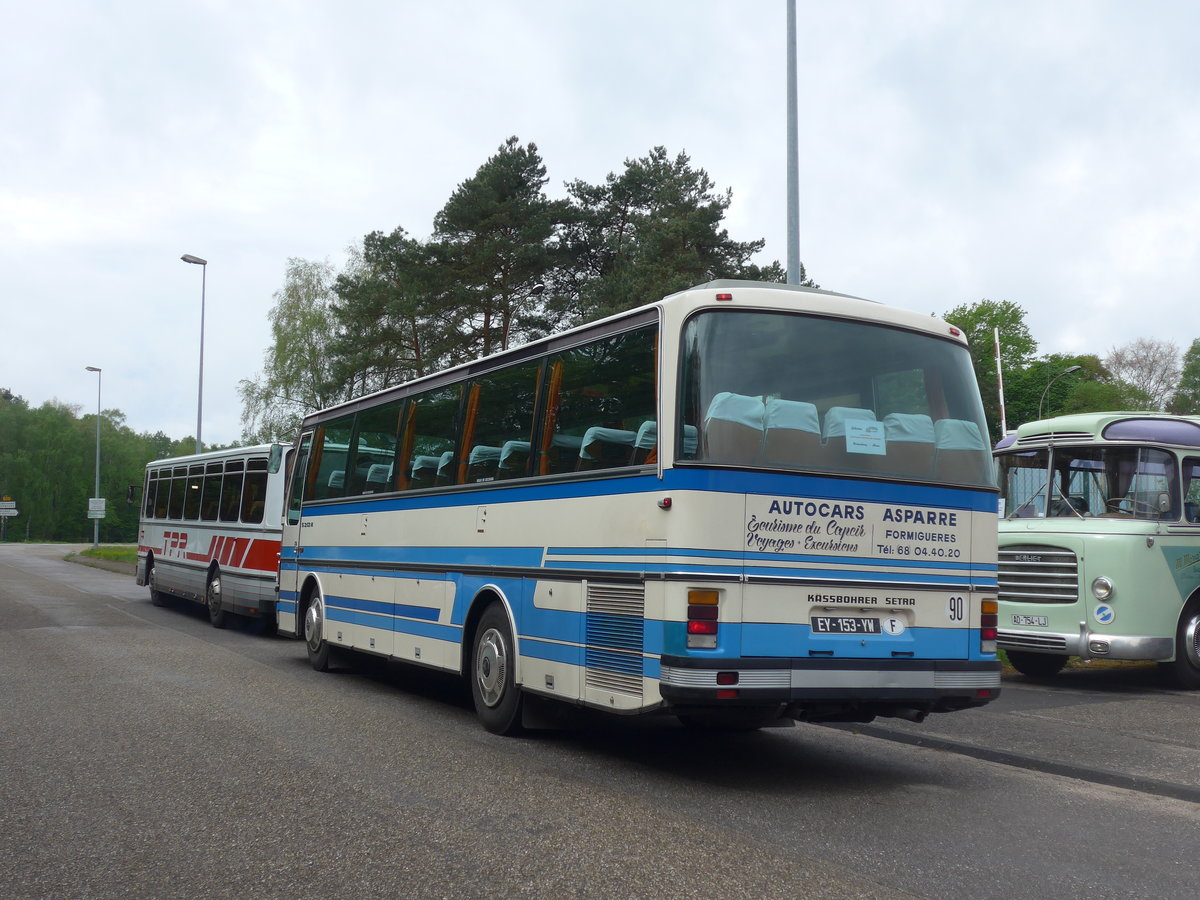 (204'248) - Asparre, Formigueres (AAF) - EY 153 YW - Setra am 27. April 2019 in Wissembourg, Museum
