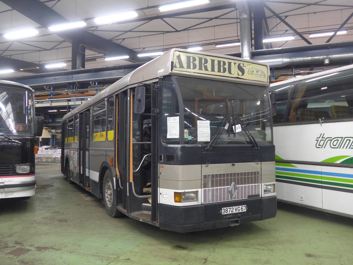 (204'279) - Abribus, Strasbourg (AAF) - 3872 VG 67 - Renault am 27. April 2019 in Wissembourg, Museum