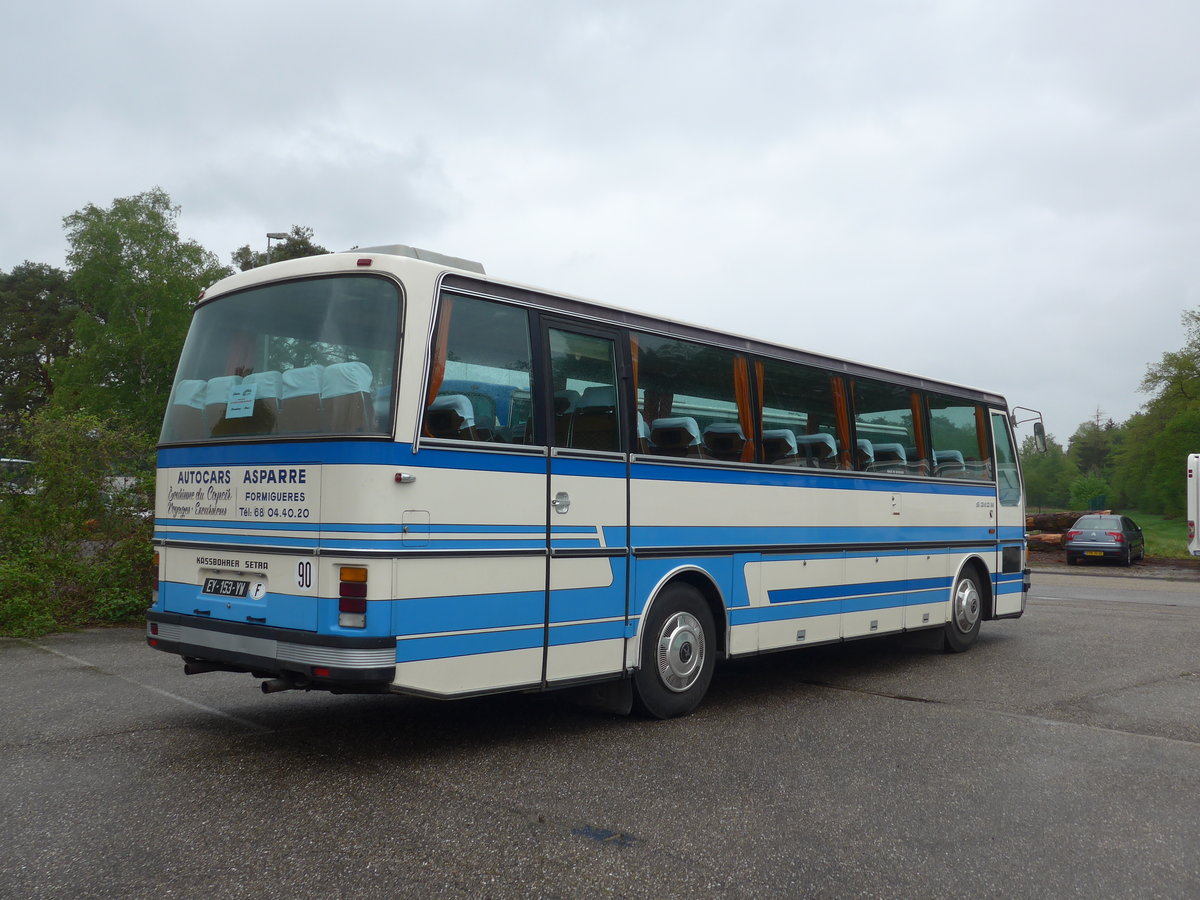 (204'380) - Asparre, Formigueres (AAF) - EY 153 YW - Setra am 27. April 2019 in Wissembourg, Museum
