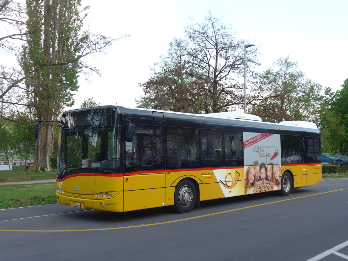 (204'559) - PostAuto Bern - BE 836'434 - Solaris (ex Nr. 581) am 30. April 2019 in Thun, Lachen