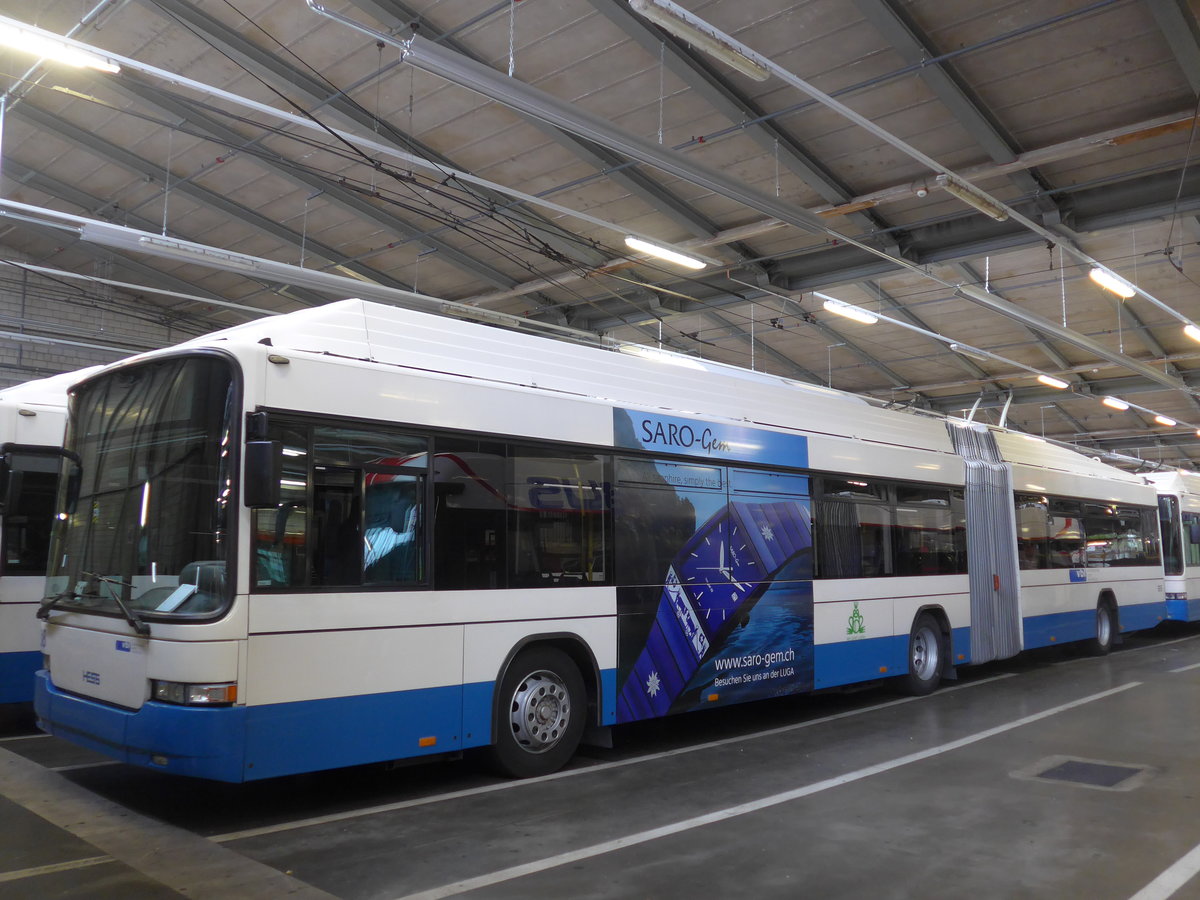 (206'500) - VBL Luzern - Nr. 208 - Hess/Hess Gelenktrolleybus am 22. Juni 2019 in Luzern, Depot