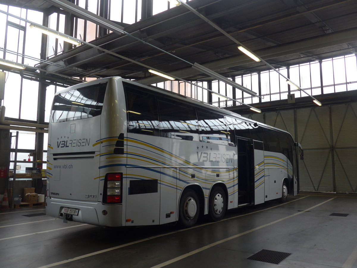 (206'540) - VBL Luzern - Nr. 801/LU 15'730 - Volvo am 22. Juni 2019 in Luzern, Depot