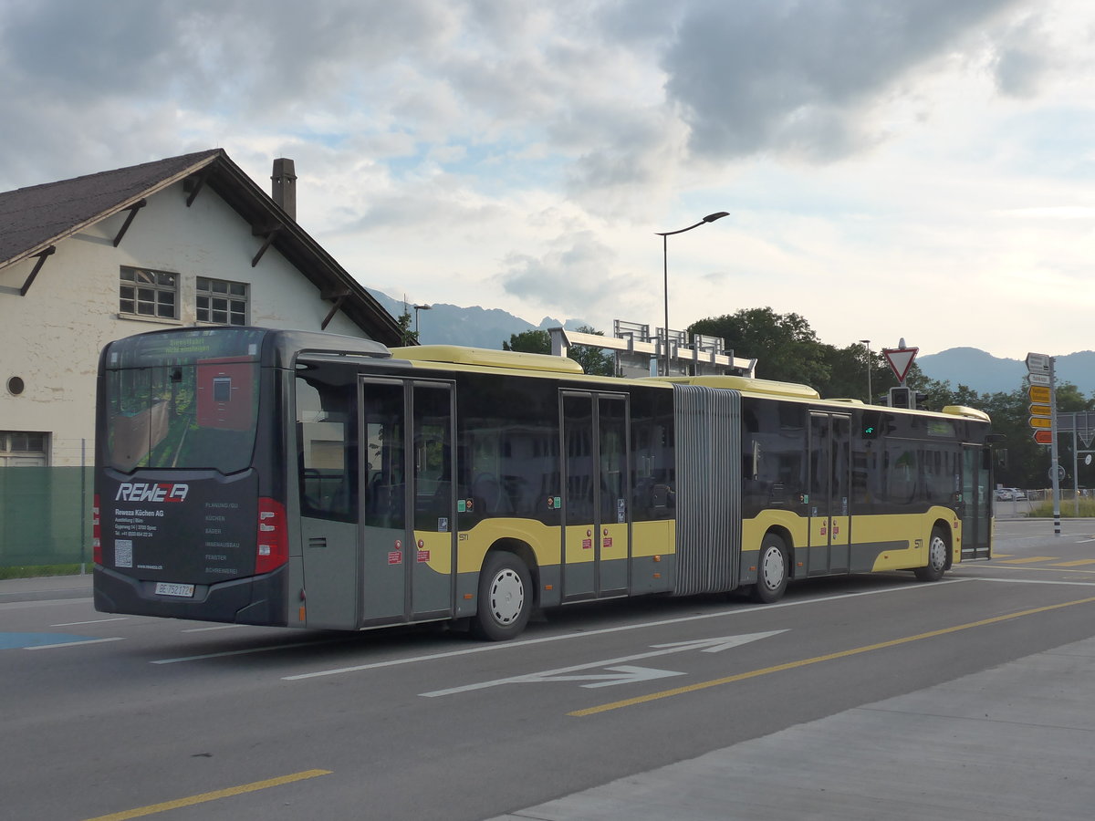 (206'769) - STI Thun - Nr. 172/BE 752'172 - Mercedes am 23. Juni 2019 in Thun, Kleine Allmend