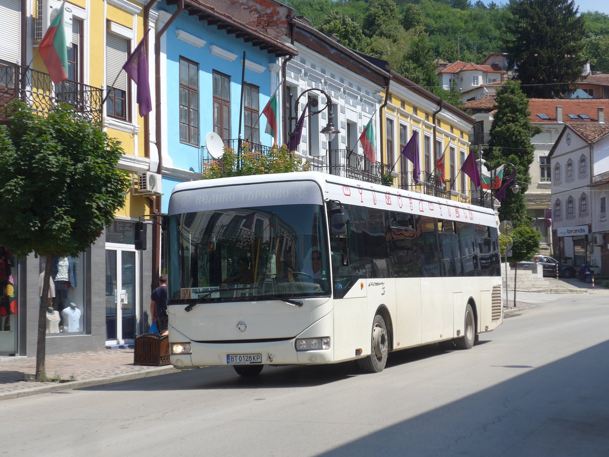 (207'378) - Gradski Transport - BT 0128 KP - Irisbus am 5. Juli 2019 in Veliko Tarnovo