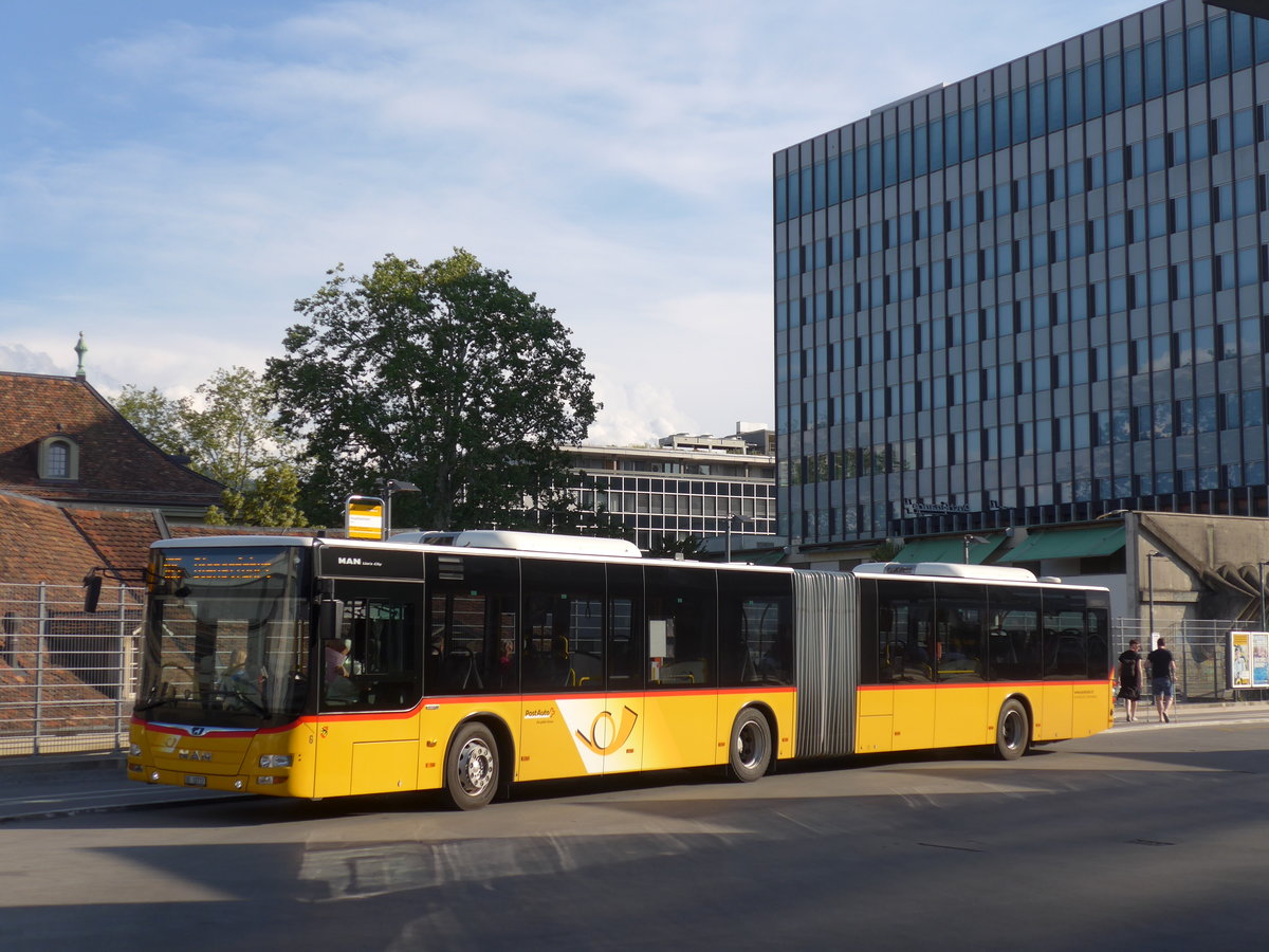 (207'563) - Steiner, Ortschwaben - Nr. 6/BE 32'717 - MAN am 7. Juli 2019 in Bern, Postautostation