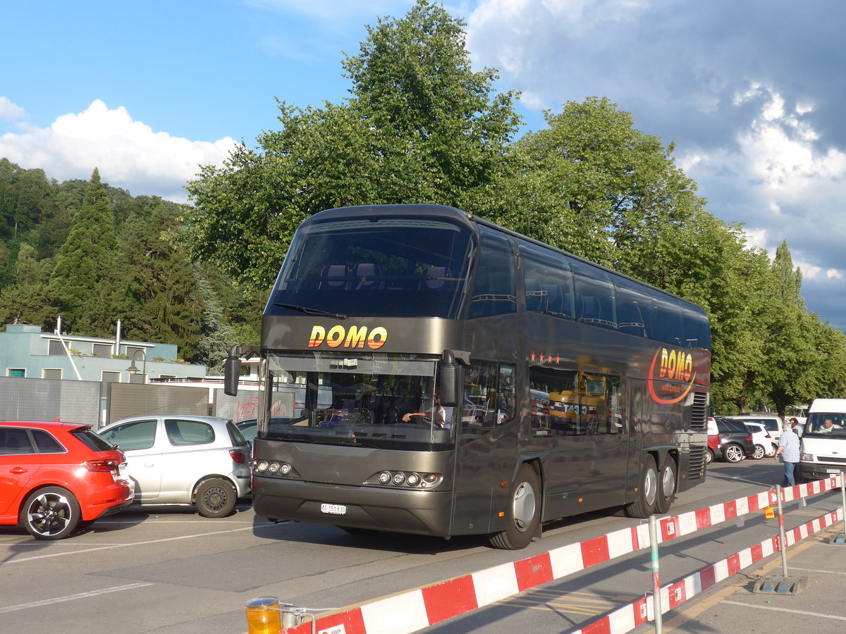 (207'566) - ExpressBus, Rothrist - AG 151'830 - Van Hool (ex Domo, Glattbrugg) am 7. Juli 2019 in Thun, CarTerminal