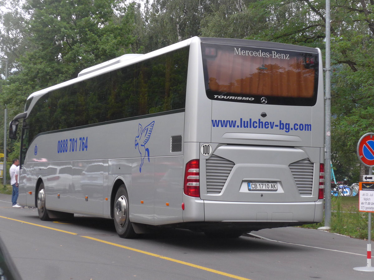 (208'219) - Aus Bulgarien: Lulchev, Sofia - CB 1710 AK - Mercedes am 30. Juli 2019 in Thun, Lachen