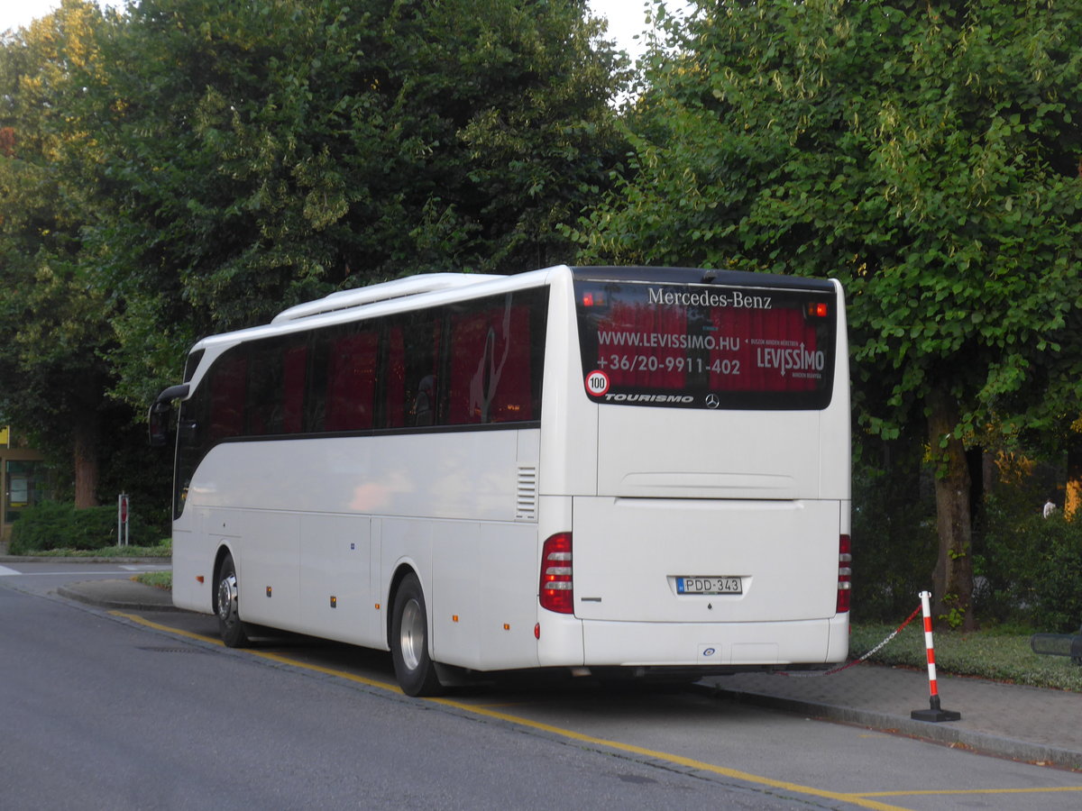 (208'396) - Aus Ungarn: Levissimo, Budapest - PDD-343 - Mercedes am 3. August 2019 in Thun, Hotel Seepark