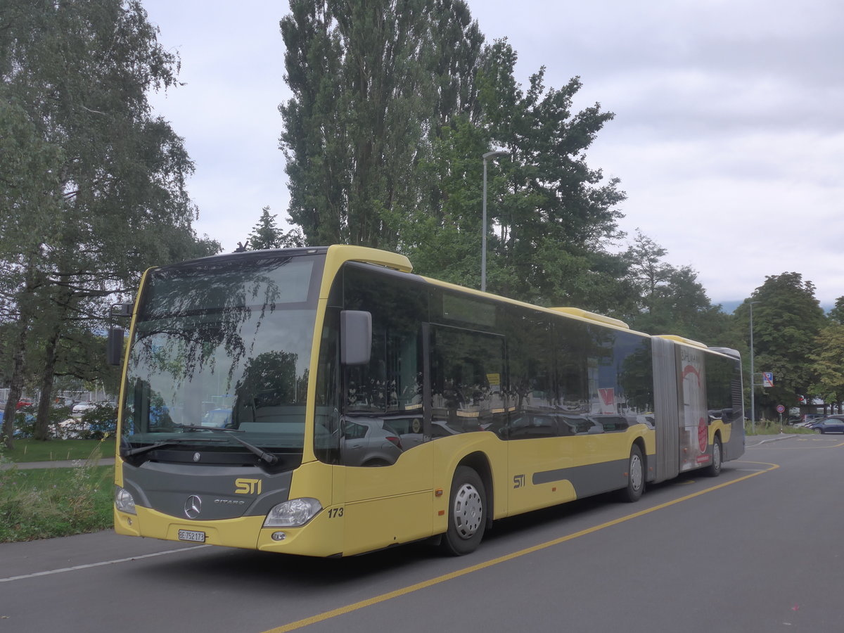 (209'051) - STI Thun - Nr. 173/BE 752'173 - Mercedes am 21. August 2019 in Thun, Lachen