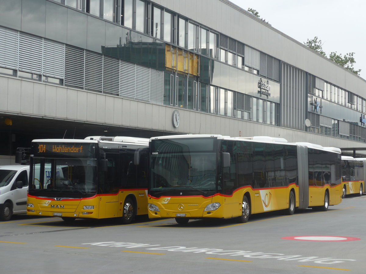 (209'328) - PostAuto Bern - Nr. 634/BE 734'634 - Mercedes am 5. September 2019 in Bern, Postautostation
