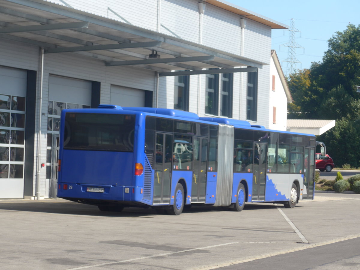 (209'688) - VZO Grningen - Nr. 29/FR 300'659 - Mercedes am 15. September 2019 in Kerzers, Interbus (Einsatz Intertours)