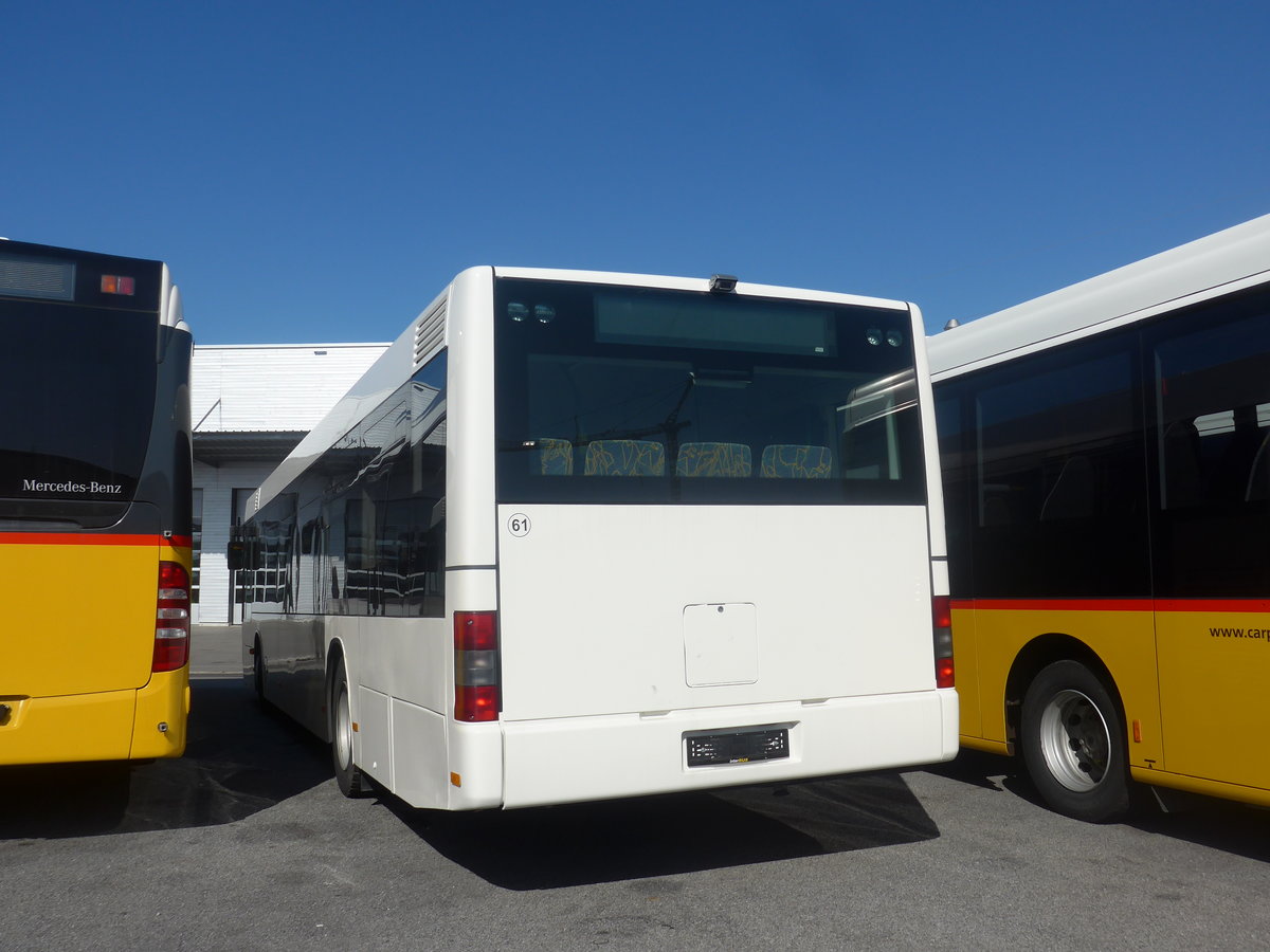 (209'693) - Interbus, Yverdon - Nr. 61 - MAN (ex transN, La Chaux-de-Fonds; ex TN Neuchtel) am 15. September 2019 in Kerzers, Interbus