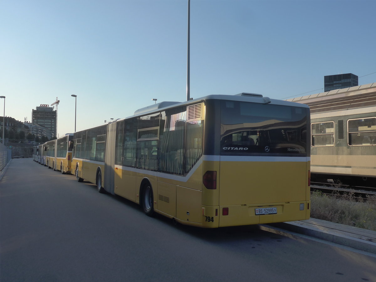 (209'720) - BVB Basel - Nr. 794/BS 52'995 - Mercedes (ex ASN Stadel Nr. 199) am 21. September 2019 in Basel, Depot Dreispitz