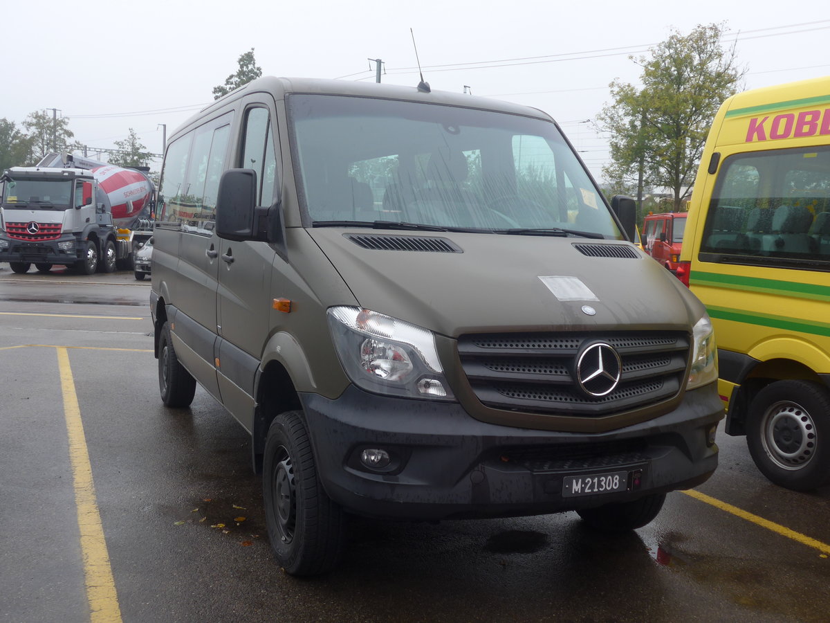 (209'903) - Schweizer Armee - M+21'308 - Mercedes am 6. Oktober 2019 in Wil, Larag