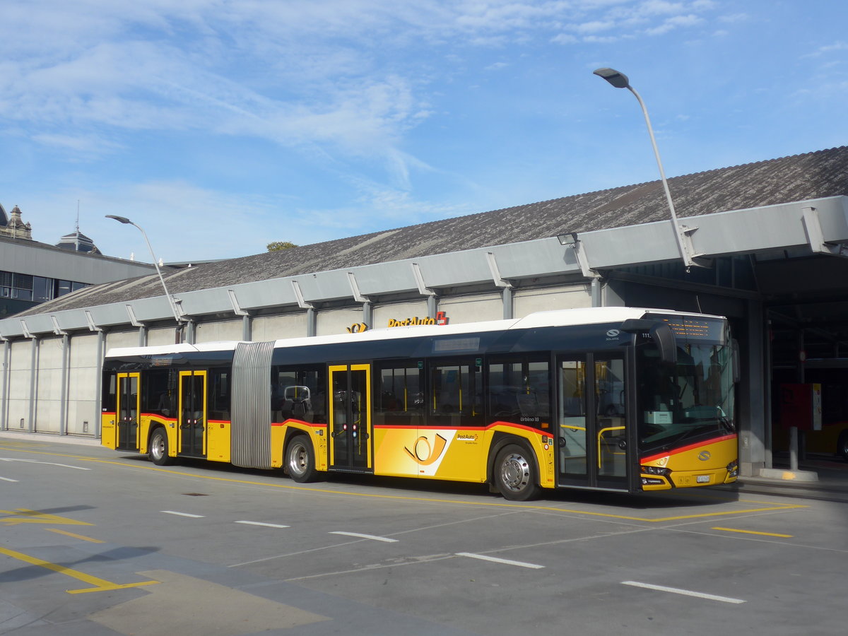(210'278) - PostAuto Bern - Nr. 685/BE 823'685 - Solaris am 12. Oktober 2019 in Bern, Postautostation