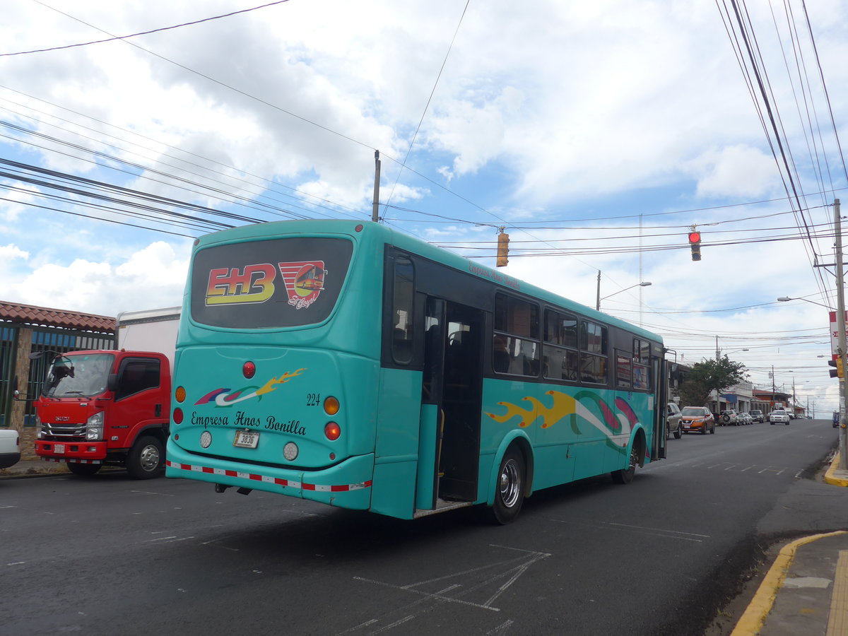 (211'102) - EHB, alajuela - 3836 - Busscar/Mercedes am 13. November 2019 in Alajuela