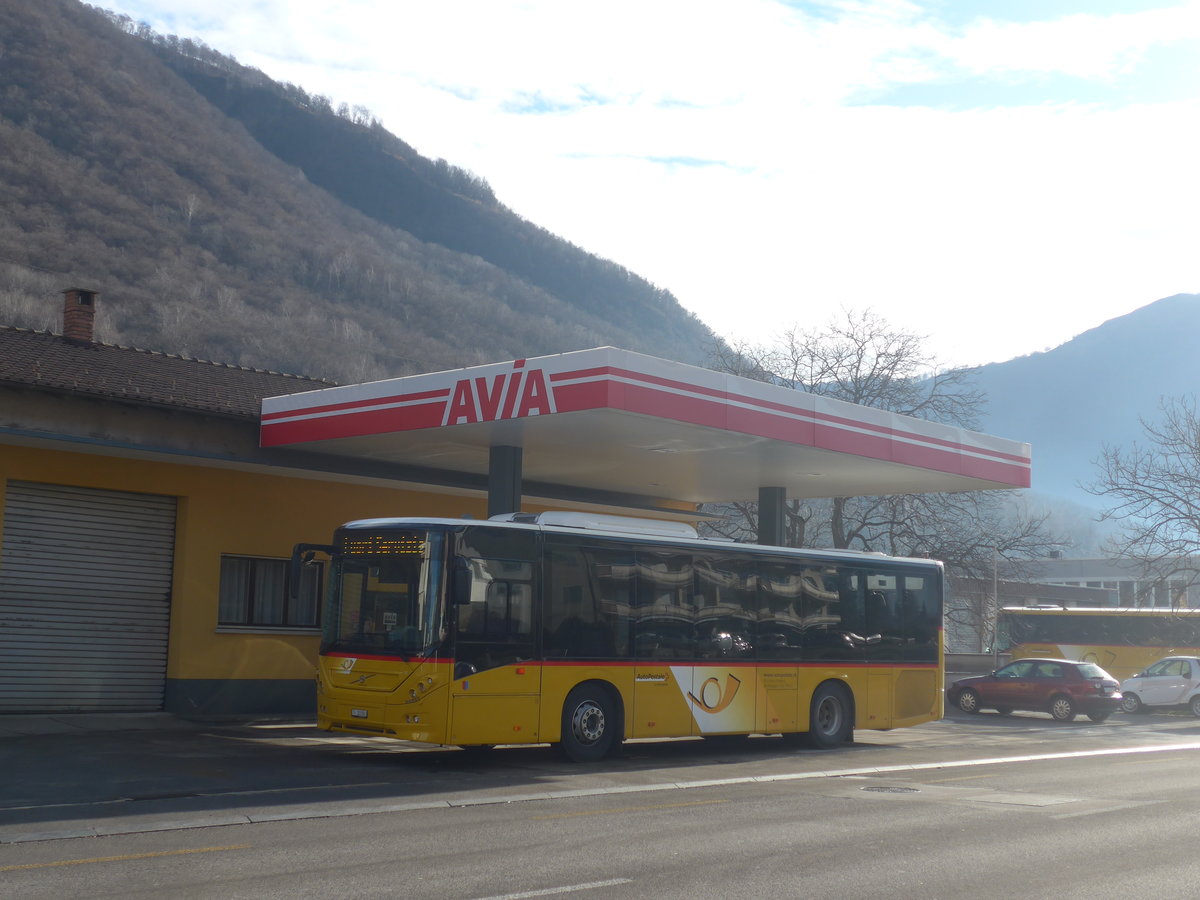 (213'850) - ATV, Rivera - Nr. 2/TI 21'393 - Volvo am 18. Januar 2020 in Rivera, Avia-Tankstelle