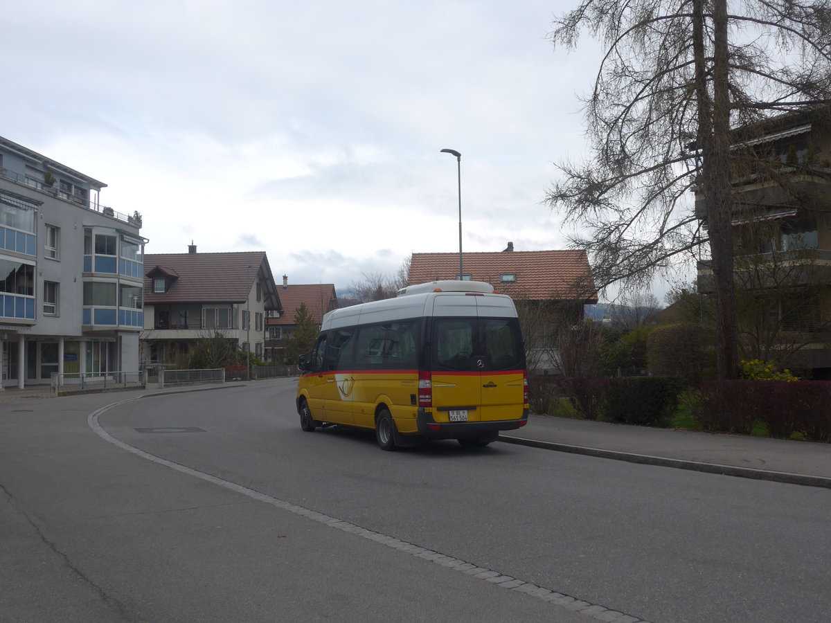 (215'680) - Ldi, Uetendorf - BE 561'504 - Mercedes am 30. Mrz 2020 in Thun-Lerchenfeld, Waldeck