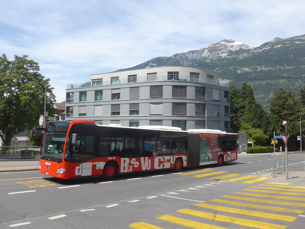 (217'216) - SBC Chur - Nr. 59/GR 155'859 - Mercedes am 23. Mai 2020 in Chur, Oberalpstrasse