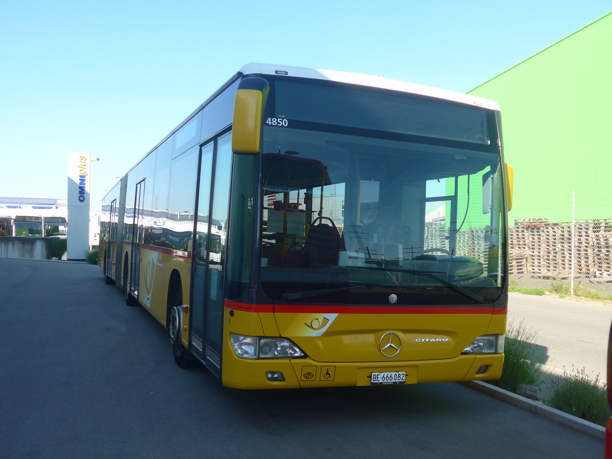 (217'471) - AVA Biel - Nr. 9/BE 666'082 - Mercedes am 31. Mai 2020 in Kerzers, Interbus
