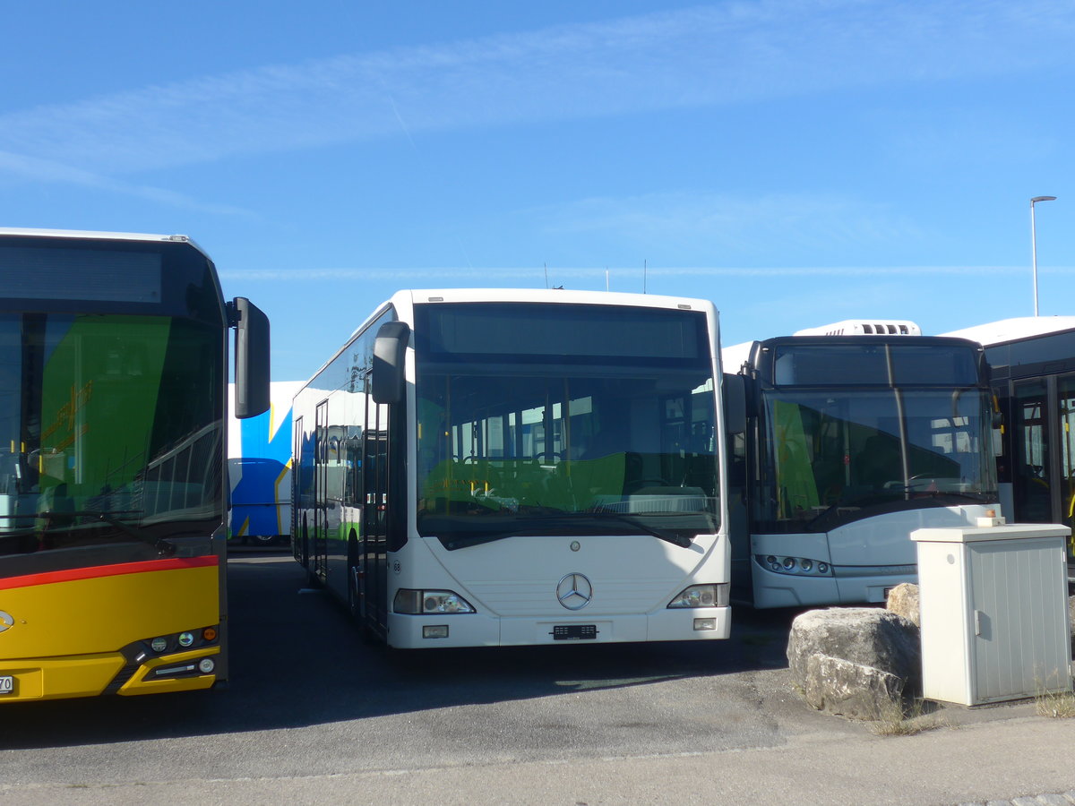 (218'796) - Interbus, Yverdon - Nr. 68 - Mercedes (ex AFA Adelboden Nr. 93; ex AFA Adelboden Nr. 5) am 19. Juli 2020 in Kerzers, Interbus