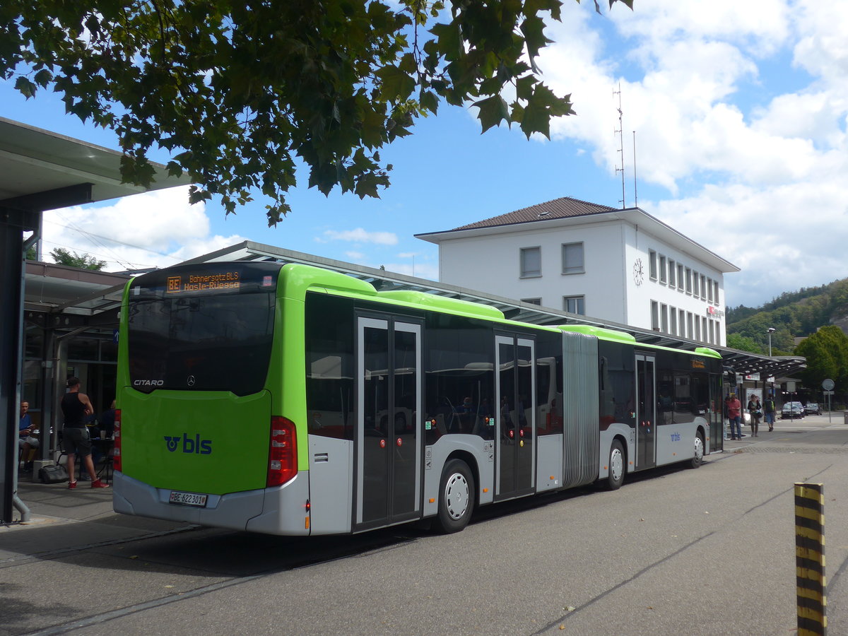 (220'081) - Busland, Burgdorf - Nr. 301/BE 622'301 - Mercedes am 23. August 2020 beim Bahnhof Burgdorf
