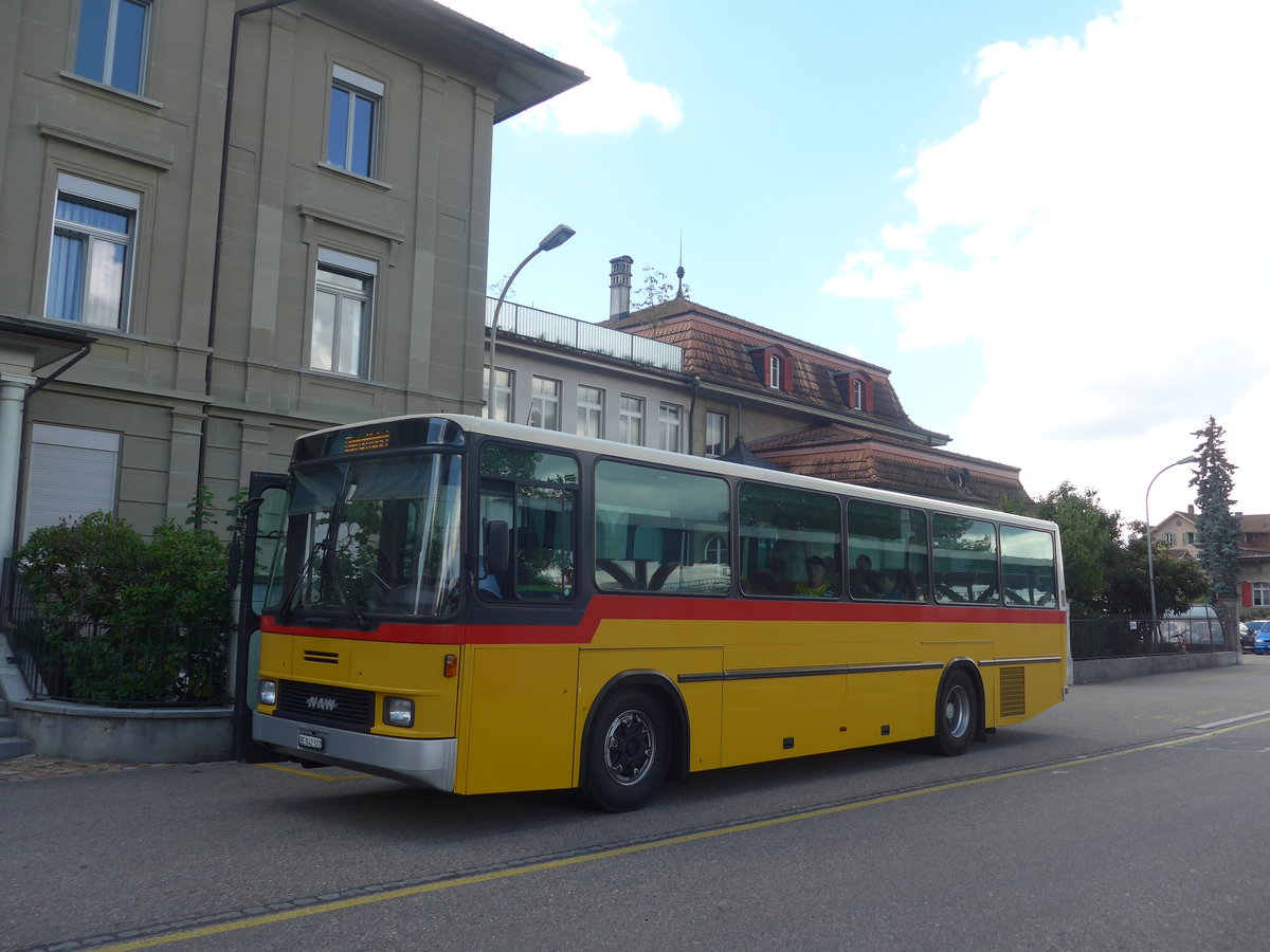 (220'090) - Widmer, Bern - BE 842'322 - NAW/Hess (ex Lombardi, Winterthur; ex Wohlgemuth, Hochwald) am 23. August 2020 beim Bahnhof Burgdorf