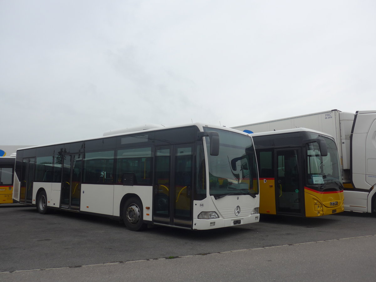 (220'233) - Interbus, Yverdon - Nr. 68 - Mercedes (ex AFA Adelboden Nr. 93; ex AFA Adelboden Nr. 5) am 29. August 2020 in Kerzers, Interbus