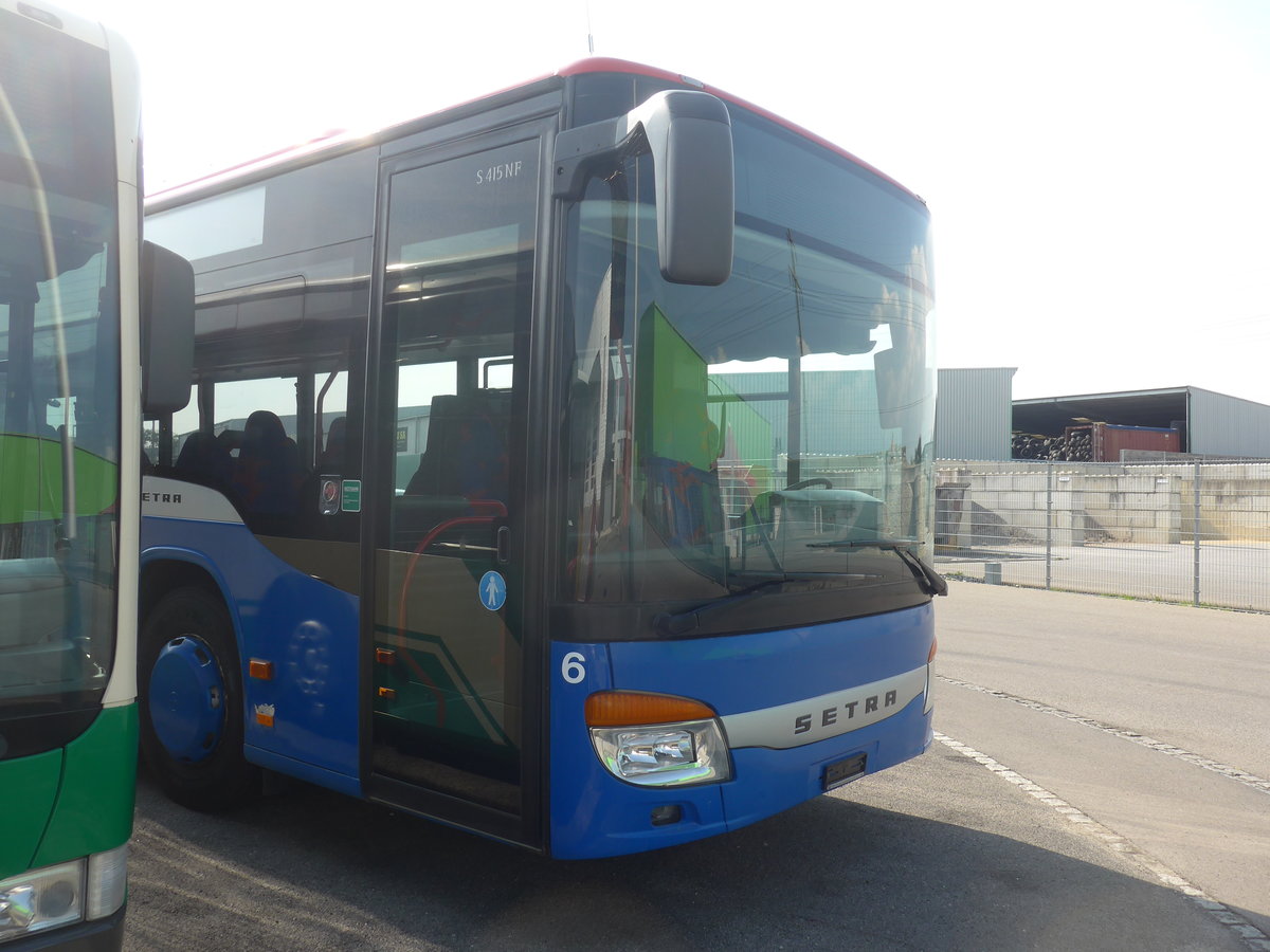 (220'864) - Interbus, Yverdon - Nr. 6 - Setra (ex SBC Chur Nr. 106) am 20. September 2020 in Kerzers, Interbus (Teilaufnahme)