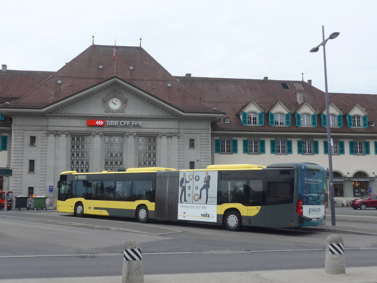 (220'952) - STI Thun - Nr. 163/BE 752'163 - Mercedes am 22. September 2020 beim Bahnhof Thun