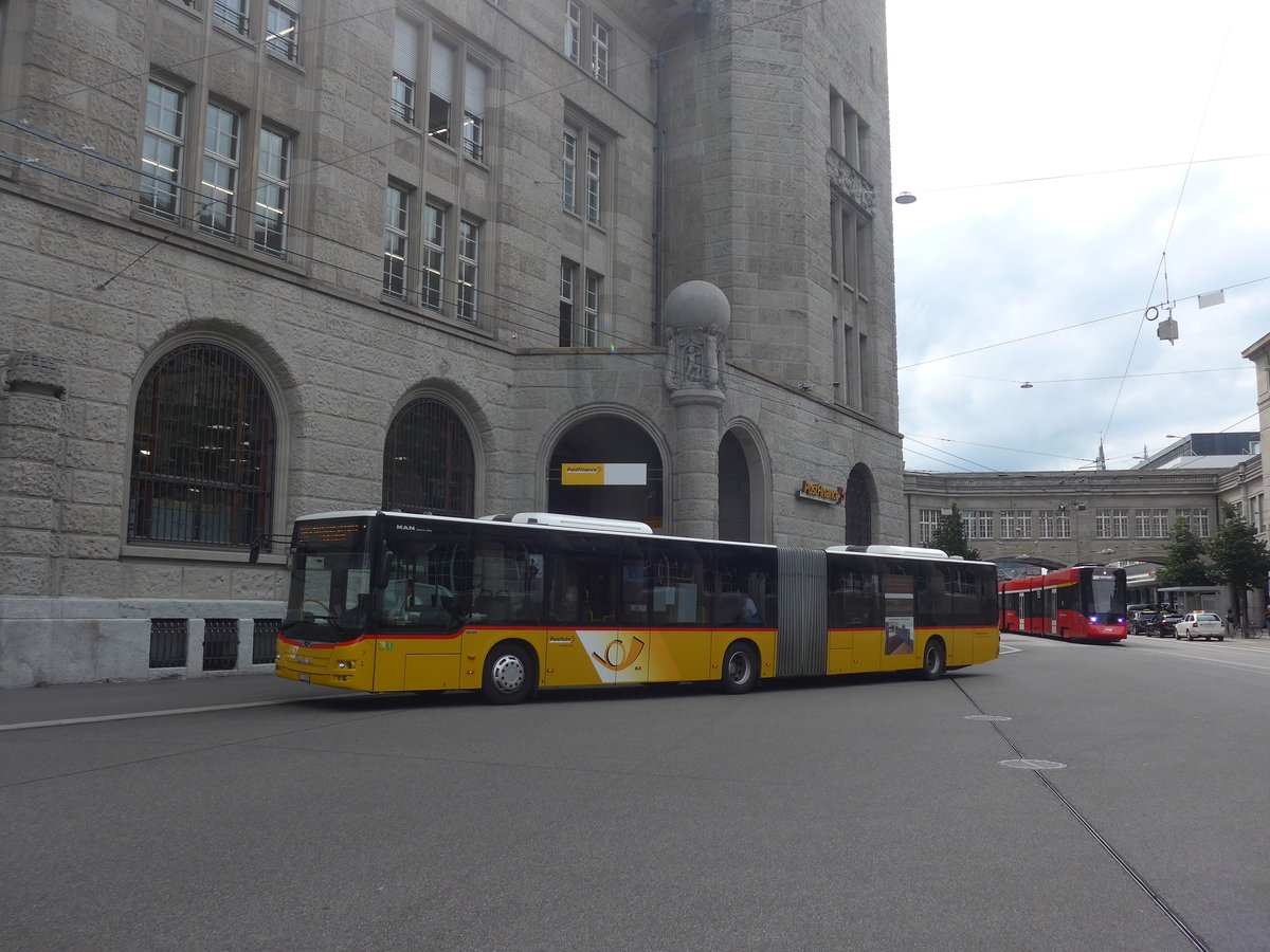 (221'300) - Eurobus, Arbon - Nr. 7/TG 52'209 - MAN am 24. September 2020 beim Bahnhof St. Gallen