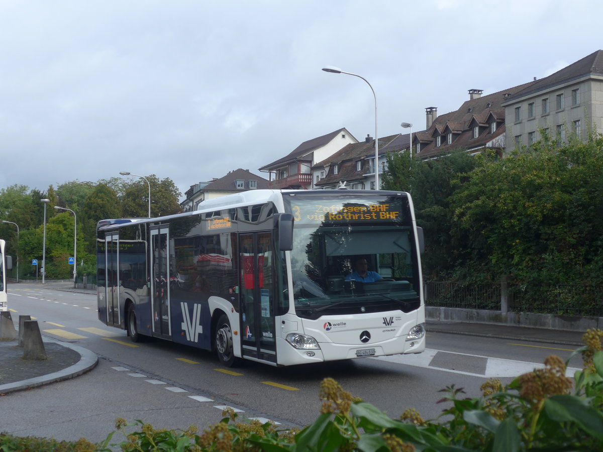 (221'348) - Limmat Bus, Dietikon - AG 484'830 - Mercedes am 25. September 2020 beim Bahnhof Zofingen